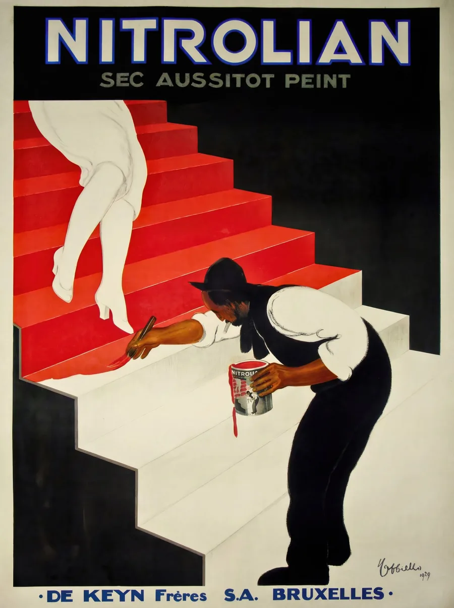 Nitrolian (1929), Leonetto Cappiello — restored fine-art print