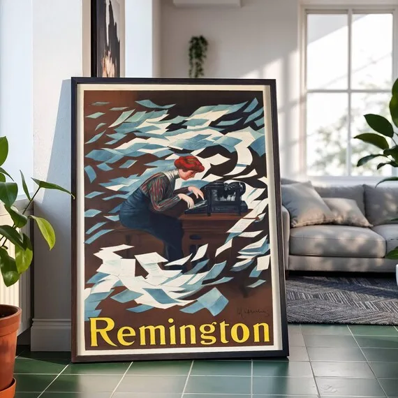 Remington (c. 1913), Leonetto Cappiello — restored fine-art print