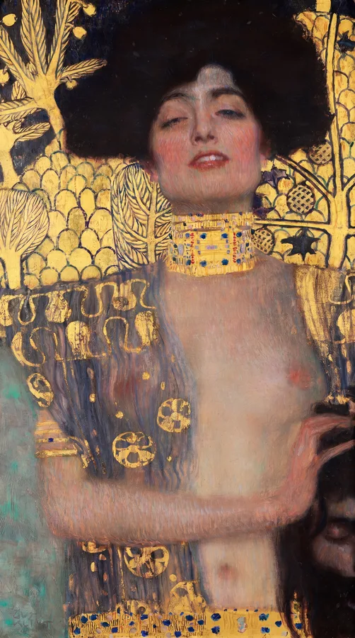 Judith I (1901), Gustav Klimt — restored fine-art print