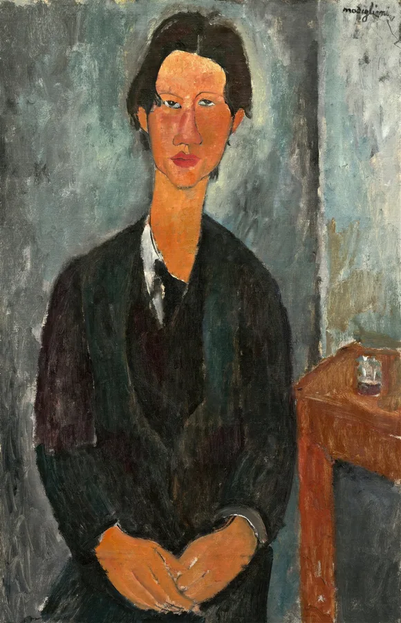 Chaim Soutine (1917), Amedeo Modigliani — restored fine-art print