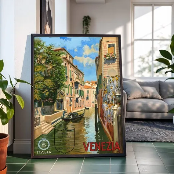 Venezia (c. 1920), Anonymous — restored fine-art print