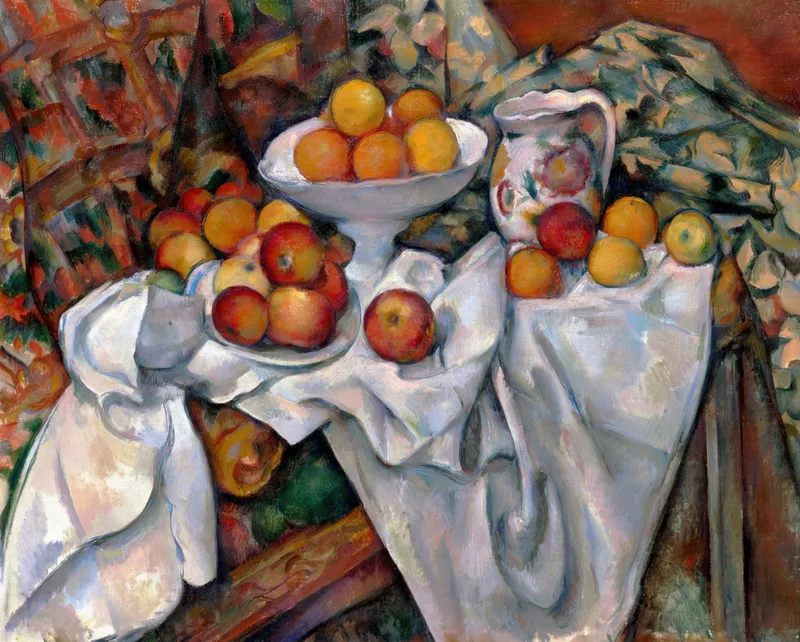 Apples and Oranges (1899) by Paul Cézanne — free 4K wallpaper