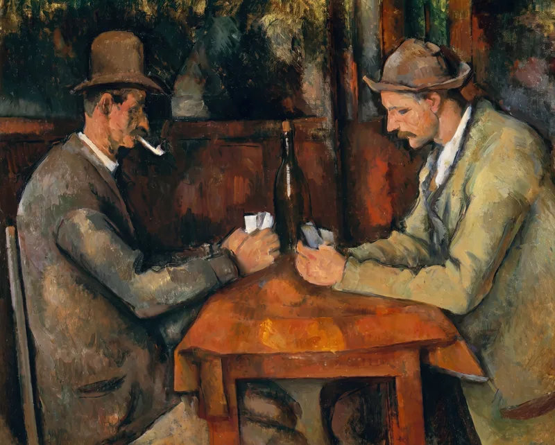 Cézanne free wallpapers — The Card Players